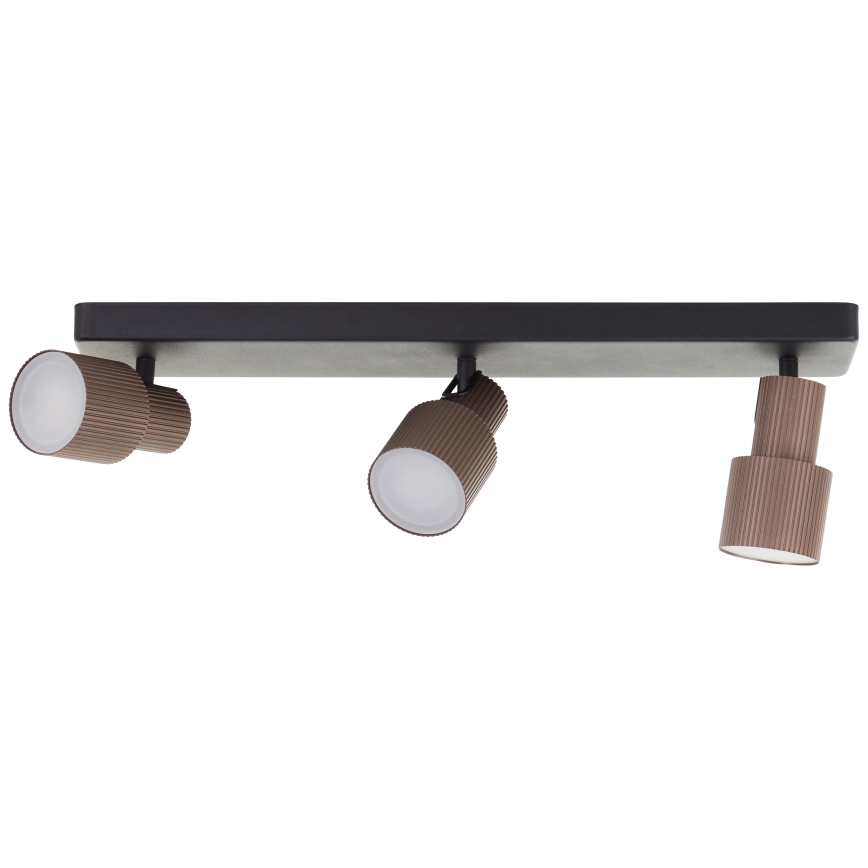 Brilliant - LED-kohdevalaisin CADIZ 3xGU10/5W/230V pronssi