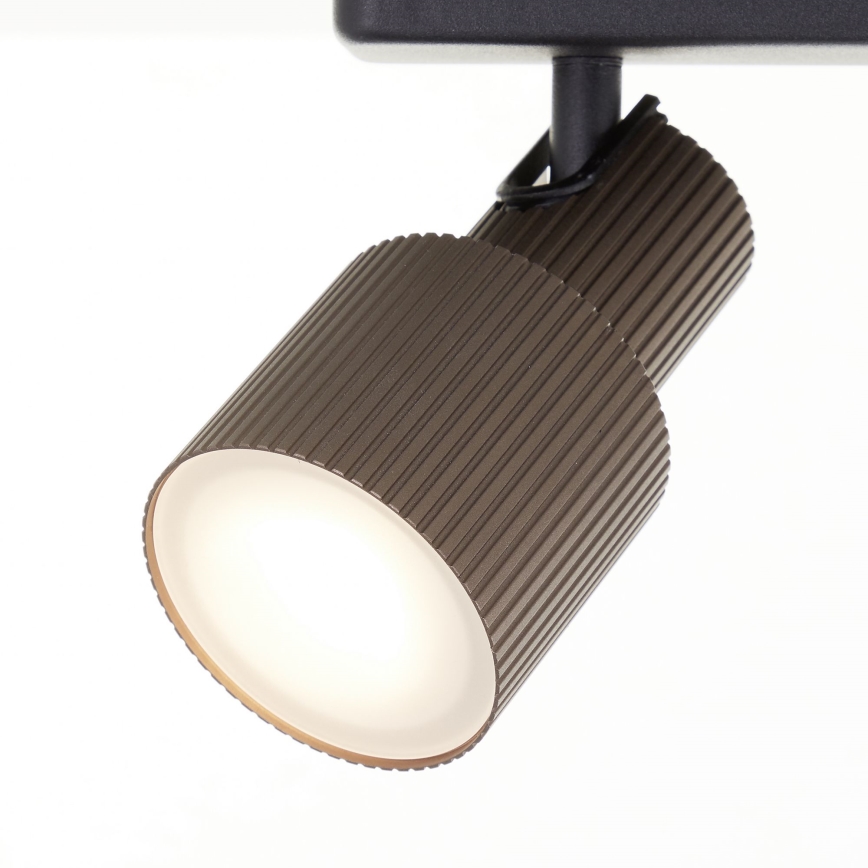 Brilliant - LED-kohdevalaisin CADIZ 3xGU10/5W/230V pronssi