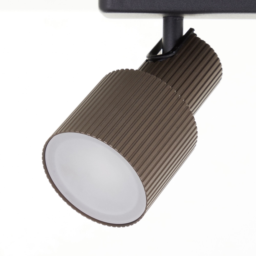 Brilliant - LED-kohdevalaisin CADIZ 3xGU10/5W/230V pronssi