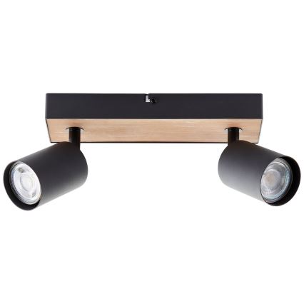 Brilliant - LED-kohdevalaisin JELLO 2xGU10/4,5W/230V mänty - FSC sertifioitu