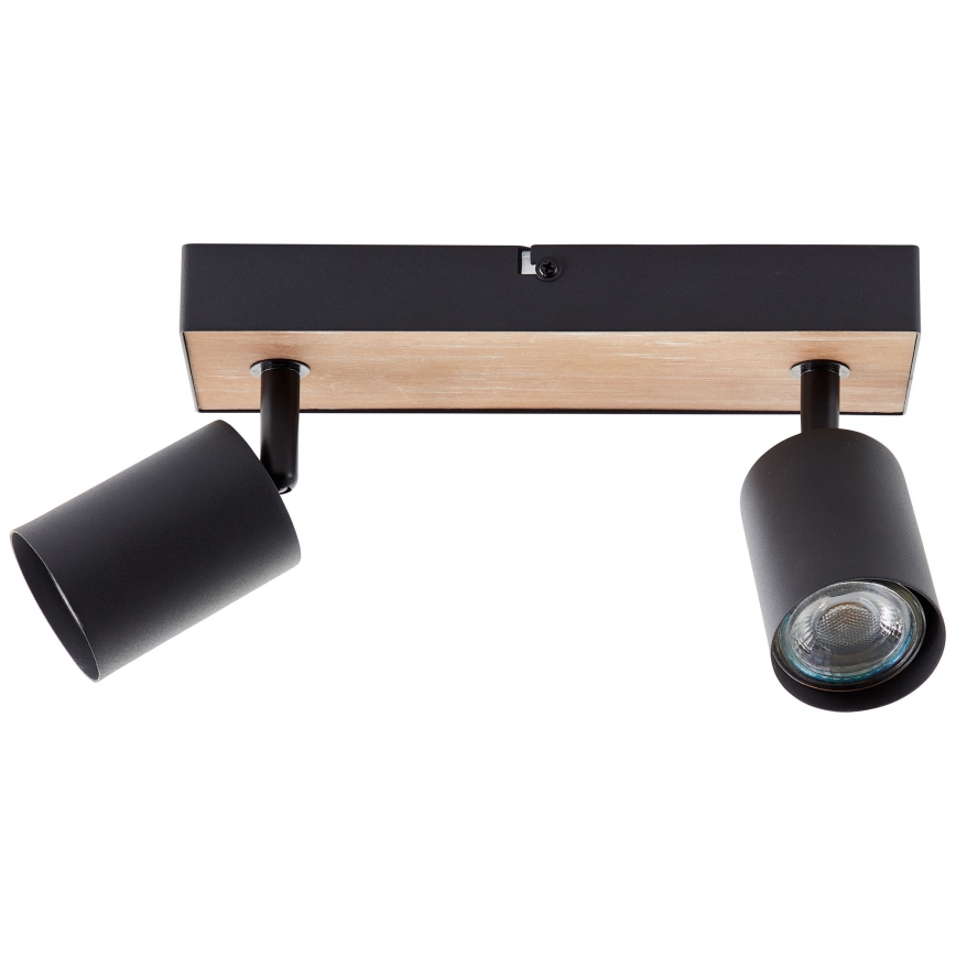 Brilliant - LED-kohdevalaisin JELLO 2xGU10/4,5W/230V mänty - FSC sertifioitu