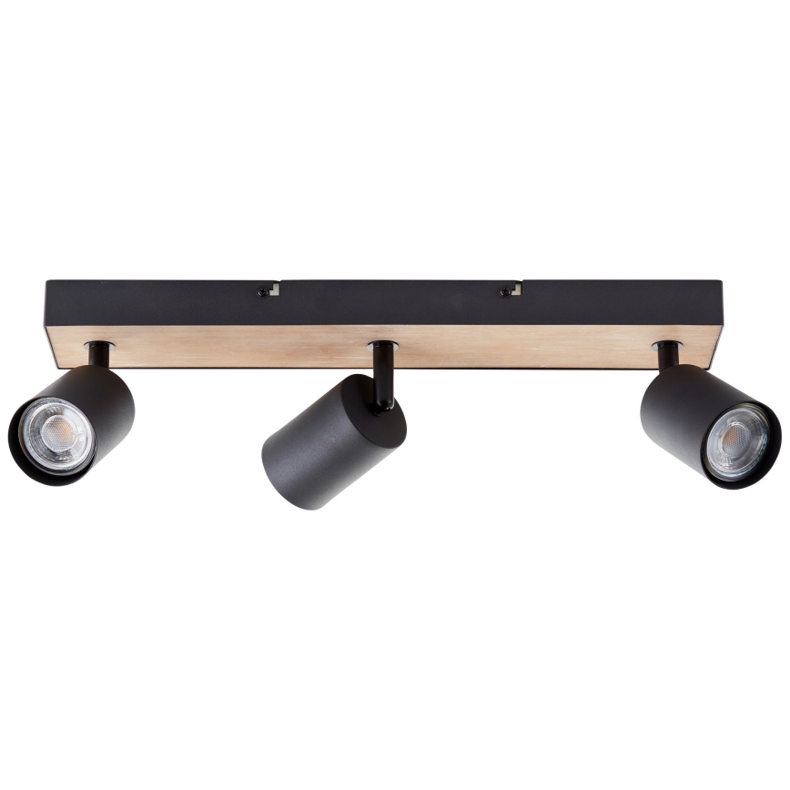 Brilliant - LED-kohdevalaisin JELLO 3xGU10/4,5W/230V mänty - FSC sertifioitu