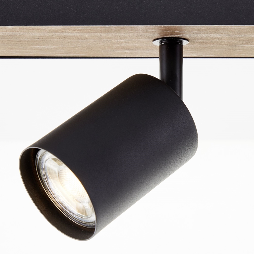 Brilliant - LED-kohdevalaisin JELLO 4xGU10/4,5W/230V mänty