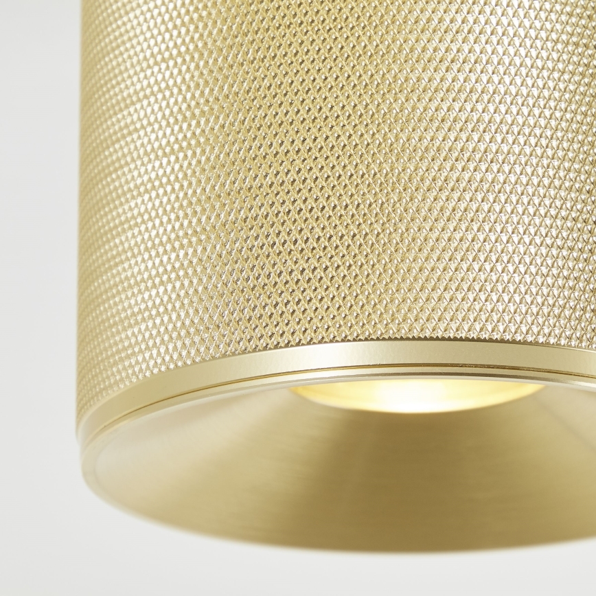 Brilliant - LED-kohdevalaisin MARTY 1xGU10/5W/230V halkaisija 10,5 cm kulta