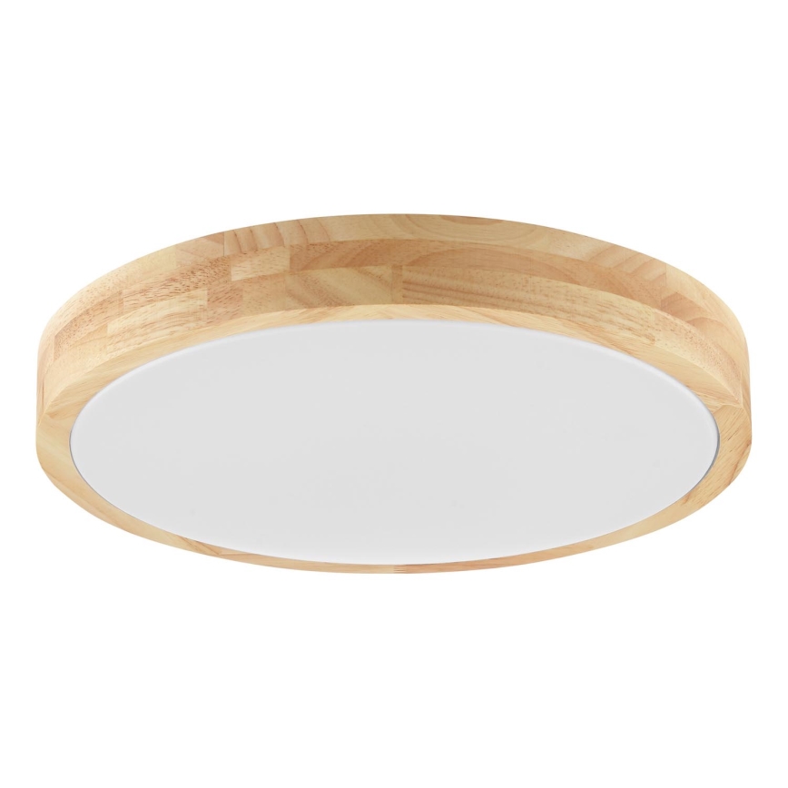 Brilliant - LED Kylpyhuoneen kattovalaisin MOREEN LED/18W/230V 2700/4000/6500K halkaisija 34 cm IP44 kumipuu
