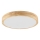 Brilliant - LED Kylpyhuoneen kattovalaisin MOREEN LED/18W/230V 2700/4000/6500K halkaisija 34 cm IP44 kumipuu