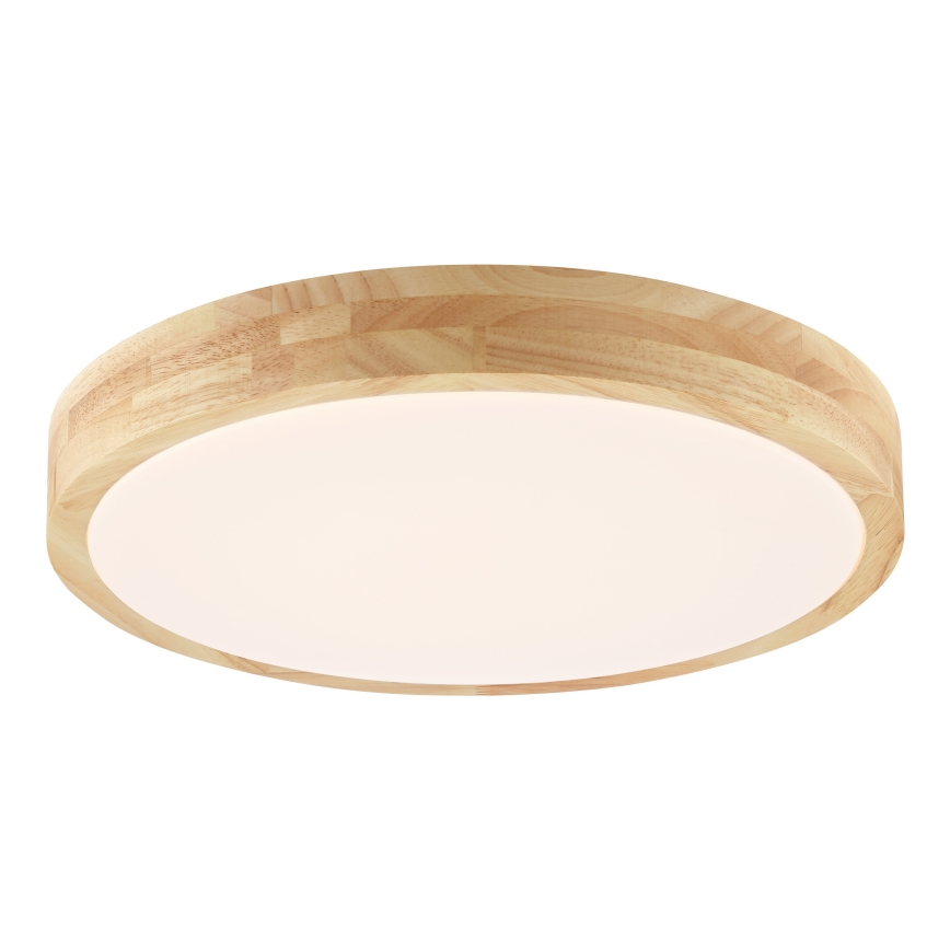 Brilliant - LED Kylpyhuoneen kattovalaisin MOREEN LED/18W/230V 2700/4000/6500K halkaisija 34 cm IP44 kumipuu