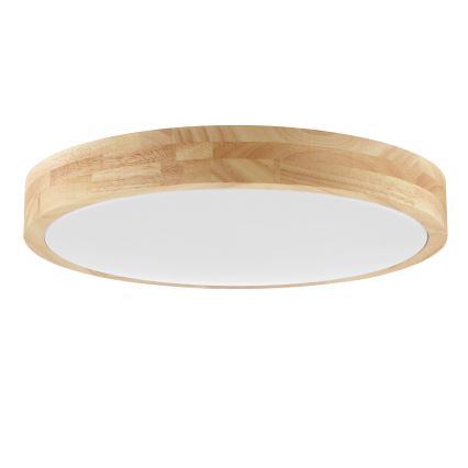 Brilliant - LED Kylpyhuoneen kattovalaisin MOREEN LED/18W/230V 2700/4000/6500K halkaisija 34 cm IP44 kumipuu