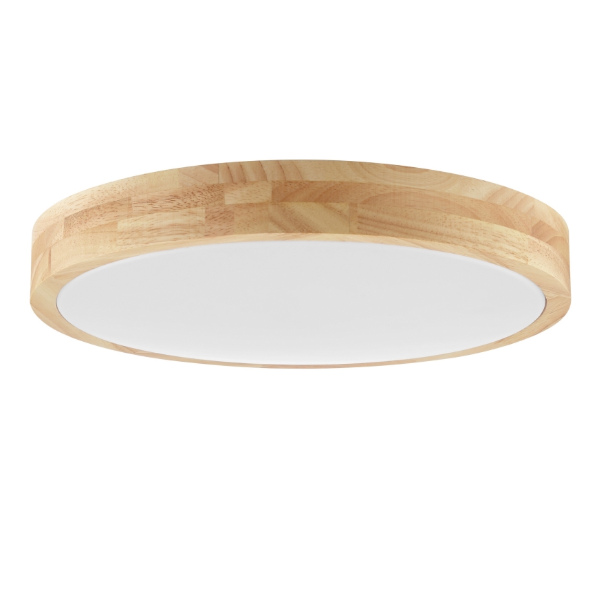 Brilliant - LED Kylpyhuoneen kattovalaisin MOREEN LED/18W/230V 2700/4000/6500K halkaisija 34 cm IP44 kumipuu