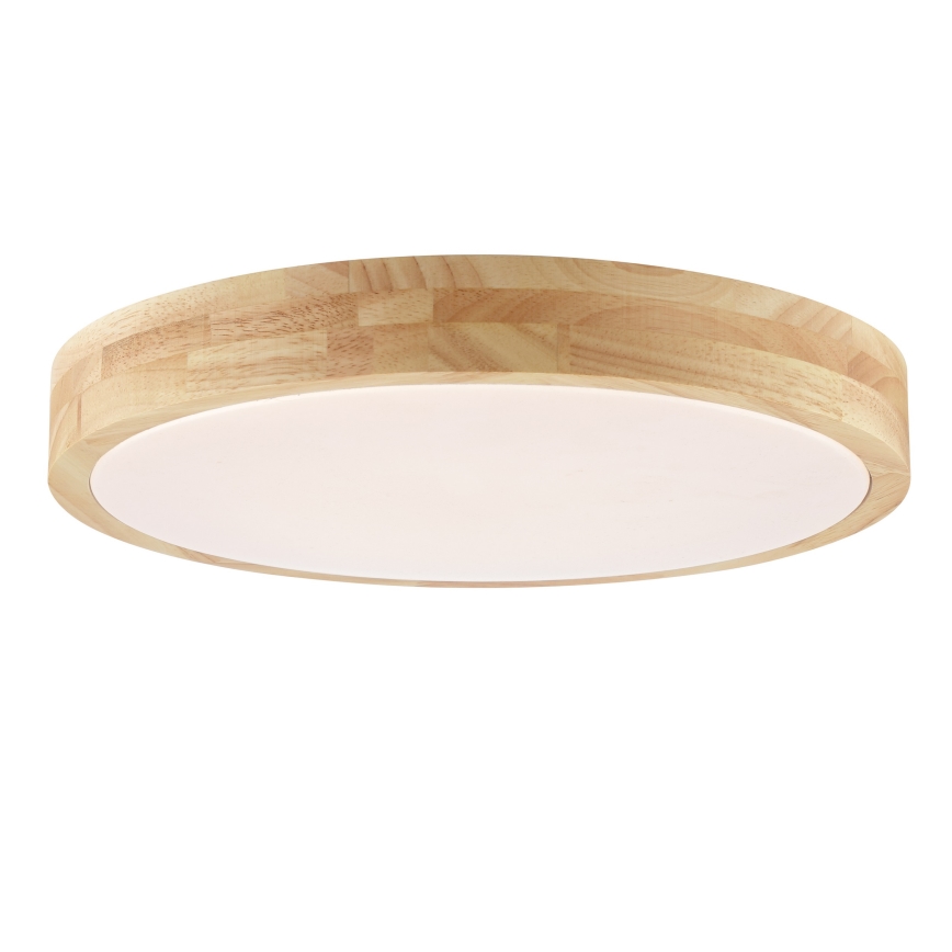 Brilliant - LED Kylpyhuoneen kattovalaisin MOREEN LED/18W/230V 2700/4000/6500K halkaisija 34 cm IP44 kumipuu