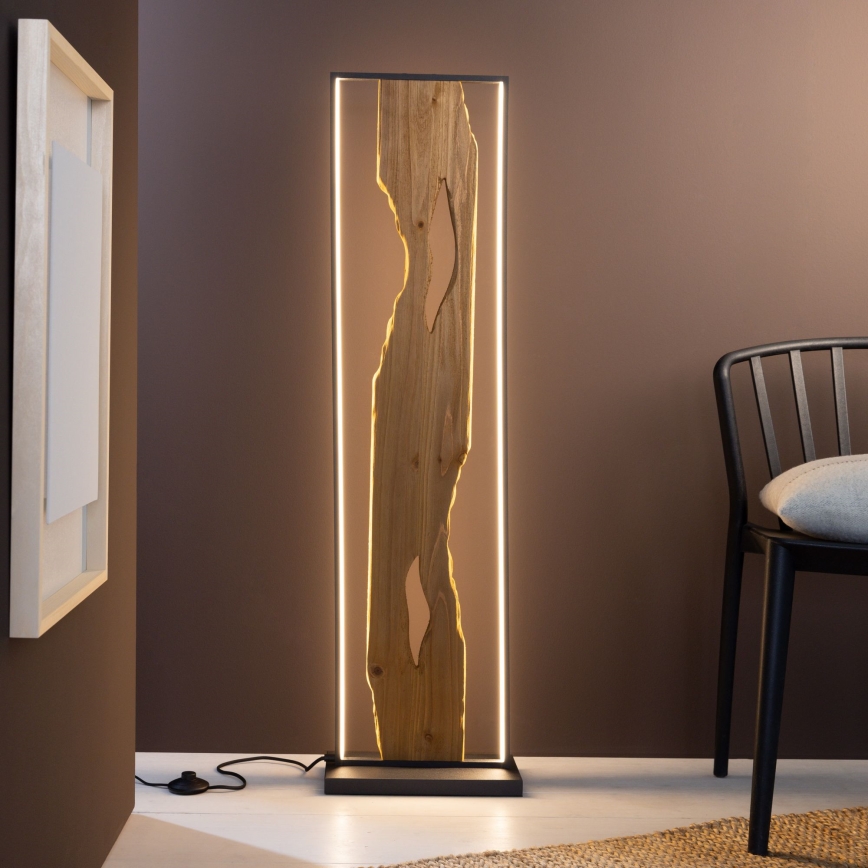 Brilliant - LED-lattiavalaisin CHAUMONT LED/20W/230V mänty - FSC sertifioitu