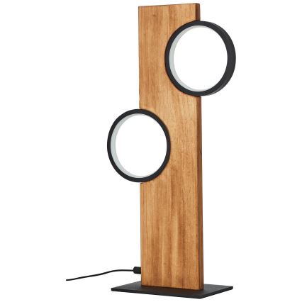 Brilliant - LED-pöytävalaisin CHEESY LED/12W/230V mänty - FSC sertifioitu