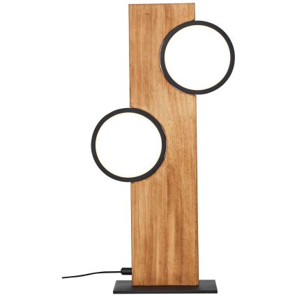Brilliant - LED-pöytävalaisin CHEESY LED/12W/230V mänty