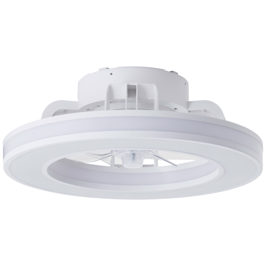 Brilliant - LED RGBW Himmennettävä kattotuuletin MONDELLO LED/26W/230V 2700-6500K halkaisija 41,5 cm valkoinen + kauko-ohjaus