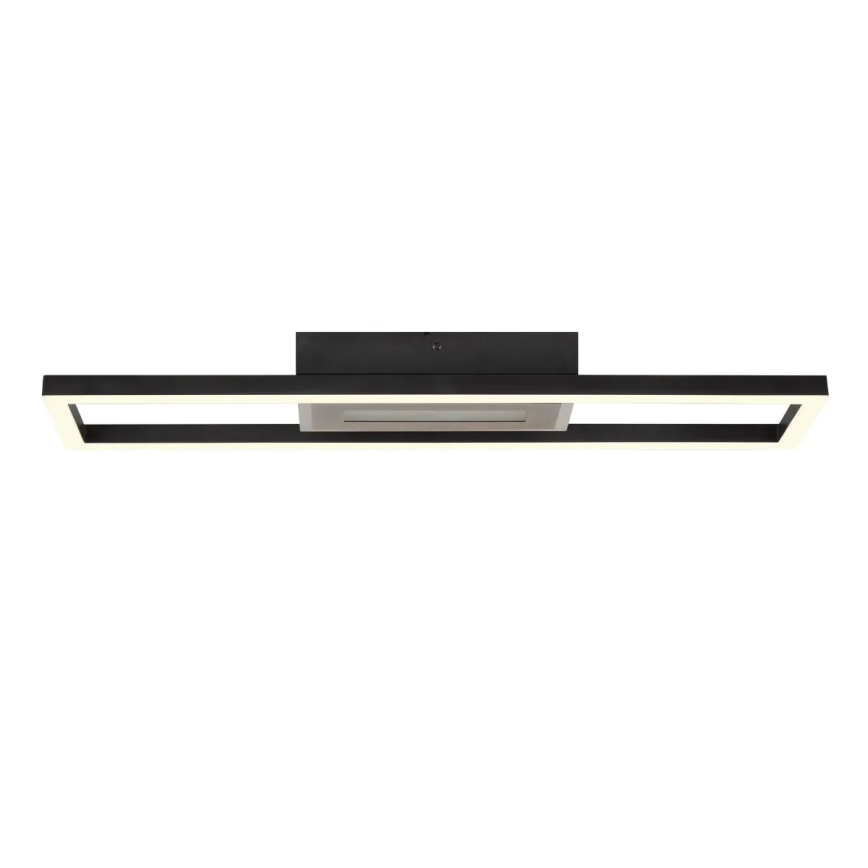 Brilliant - LED RGBW Himennettävä kattovalaisin BESSON LED/20W/230V 3000-6500K musta + kauko-ohjain