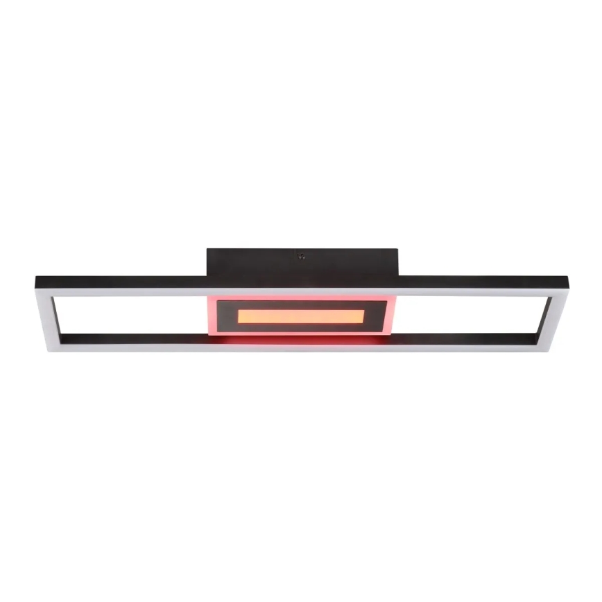 Brilliant - LED RGBW Himennettävä kattovalaisin BESSON LED/20W/230V 3000-6500K musta + kauko-ohjain