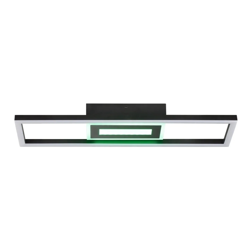 Brilliant - LED RGBW Himennettävä kattovalaisin BESSON LED/20W/230V 3000-6500K musta + kauko-ohjain