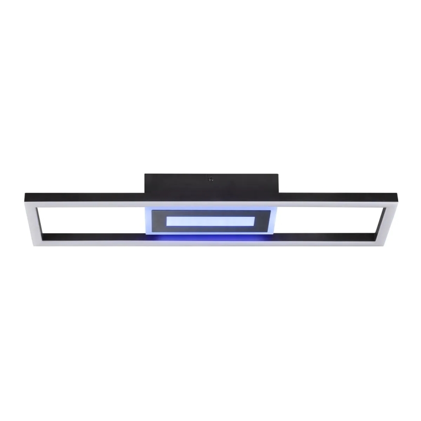 Brilliant - LED RGBW Himennettävä kattovalaisin BESSON LED/20W/230V 3000-6500K musta + kauko-ohjain