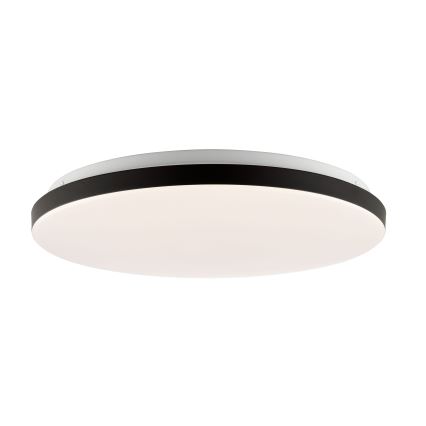Brilliant - LED RGBW himmennettävä kattovalaisin LIVIO LED/20W/230V 3000-6500K halkaisija 38,5 cm musta + kaukosäädin