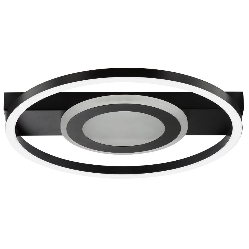 Brilliant - LED RGBW Himennettävä kattovalaisin MAUREEN LED/20W/230V 3000-6500K musta + kaukosäädin