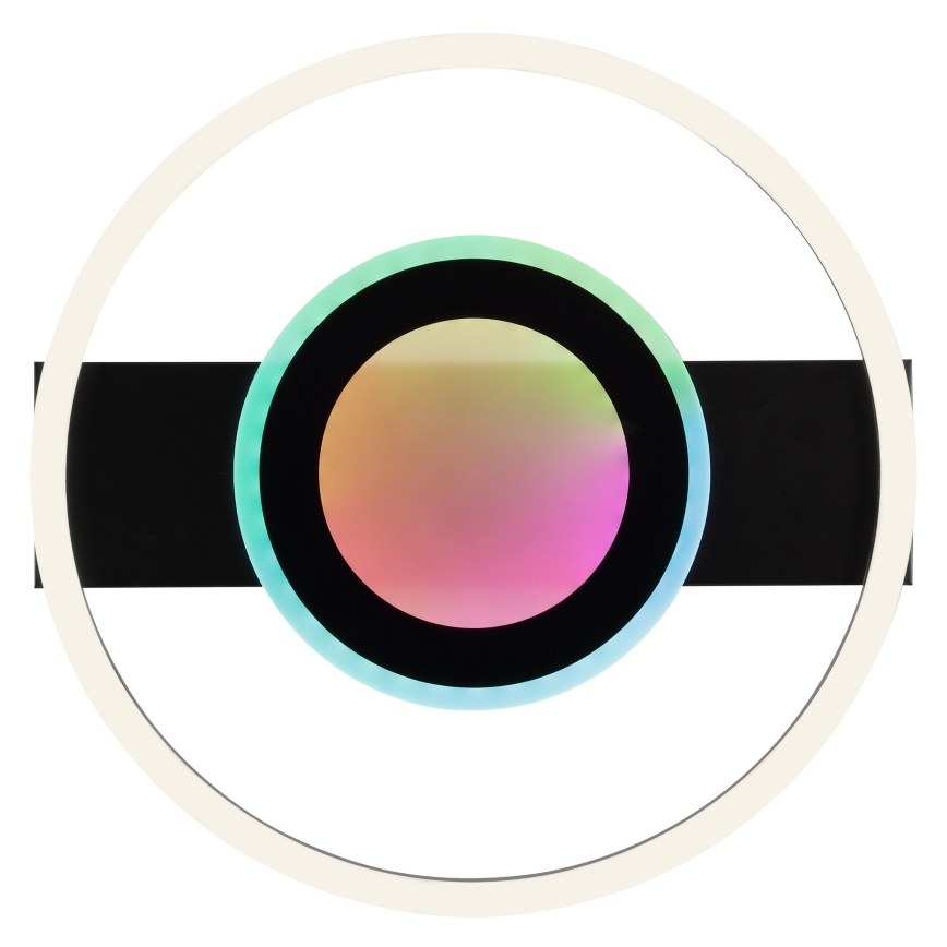 Brilliant - LED RGBW Himennettävä kattovalaisin MAUREEN LED/20W/230V 3000-6500K musta + kaukosäädin