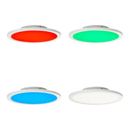 Brilliant - LED RGBW Himmennettävä kattovalo ABIE LED/24W/230V 2700-6500K + kauko-ohjaus