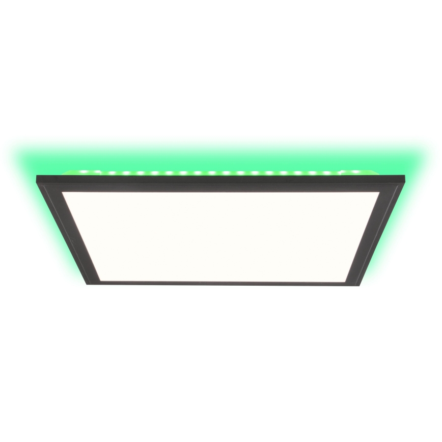 Brilliant - LED RGBW Himmennettävä kattovalo ALLIE LED/24W/230V 2700-6500K musta + kauko-ohjaus