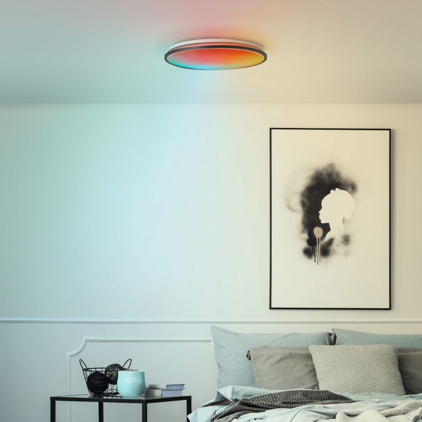 Brilliant - LED RGBW Himmennettävä kattovalo HEIDA LED/30W/230V 3000-6500K + kauko-ohjaus