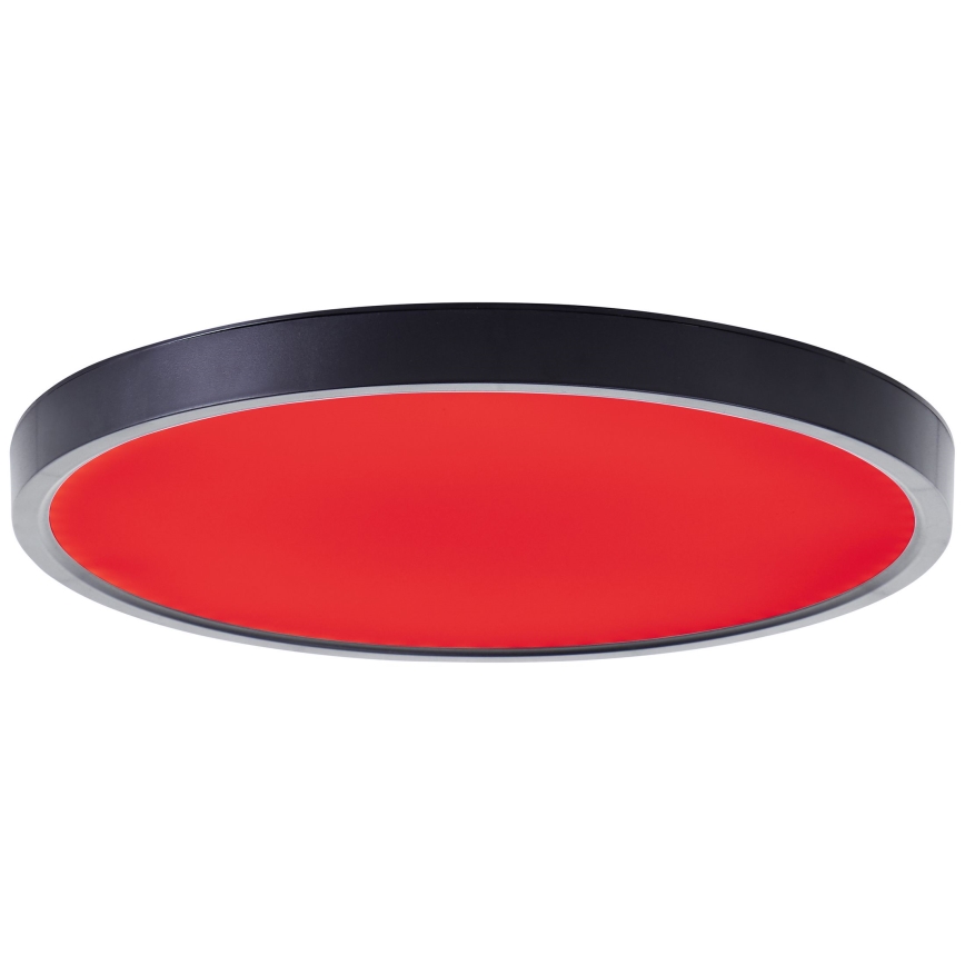 Brilliant - LED RGBW Himmennettävä kattovalo LOTTI LED/16W/230V 3000K halkaisija 30 cm musta Wi-Fi Tuya + kauko-ohjaus