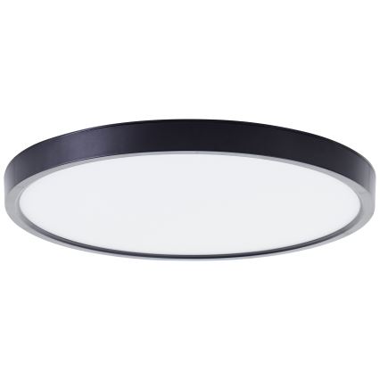 Brilliant - LED RGBW Himmennettävä kattovalo LOTTI LED/16W/230V 3000K halkaisija 30 cm musta Wi-Fi Tuya + kauko-ohjaus