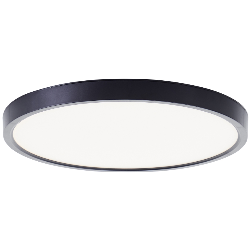 Brilliant - LED RGBW Himmennettävä kattovalo LOTTI LED/16W/230V 3000K halkaisija 30 cm musta Wi-Fi Tuya + kauko-ohjaus