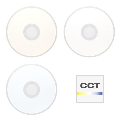 Brilliant - LED RGBW Himmennettävä kattovalo ODELLA LED/24W/230V 2700-6500K + kauko-ohjaus