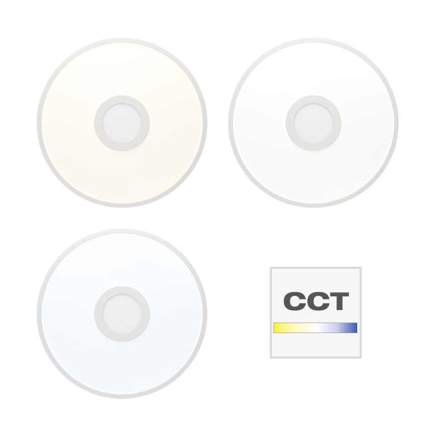 Brilliant - LED RGBW Himmennettävä kattovalo ODELLA LED/24W/230V 2700-6500K + kauko-ohjaus