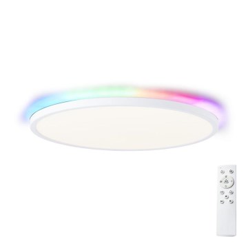 Brilliant - LED RGBW Himmennettävä kattovalo SALTERY LED/22W/230V 3000-6500K + kauko-ohjaus