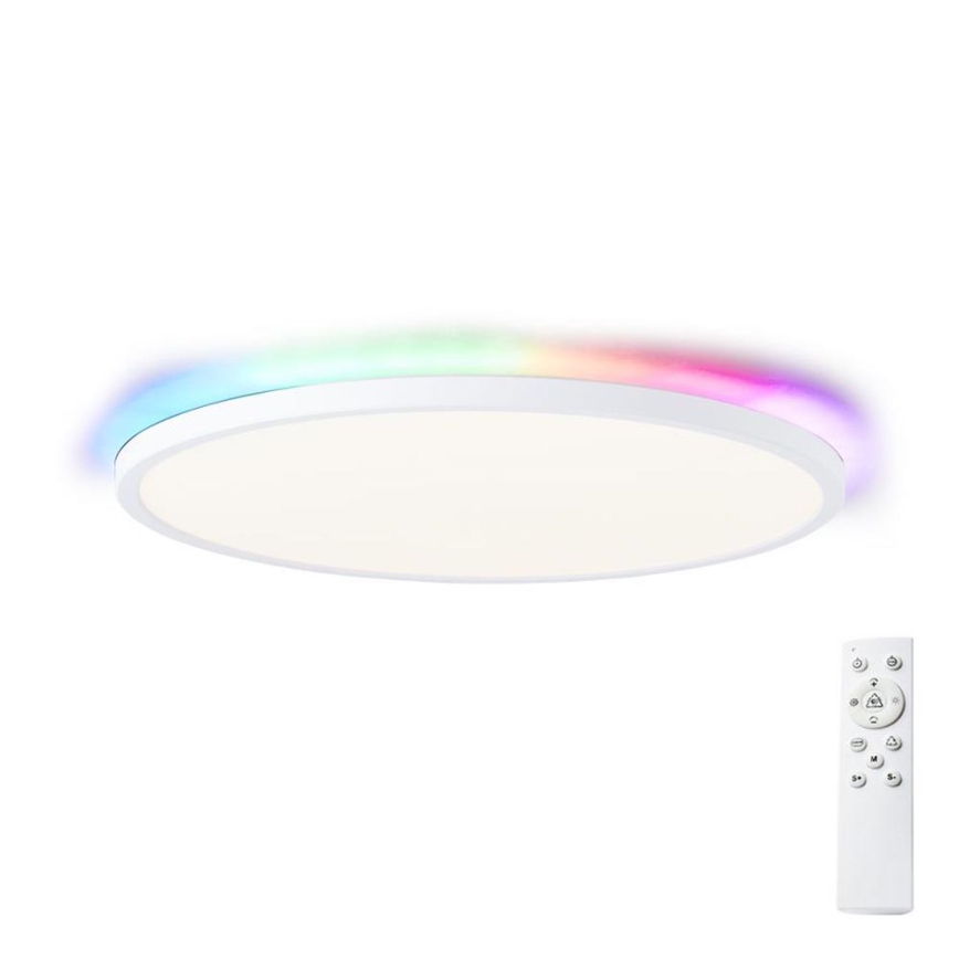 Brilliant - LED RGBW Himmennettävä kattovalo SALTERY LED/22W/230V 3000-6500K + kauko-ohjaus