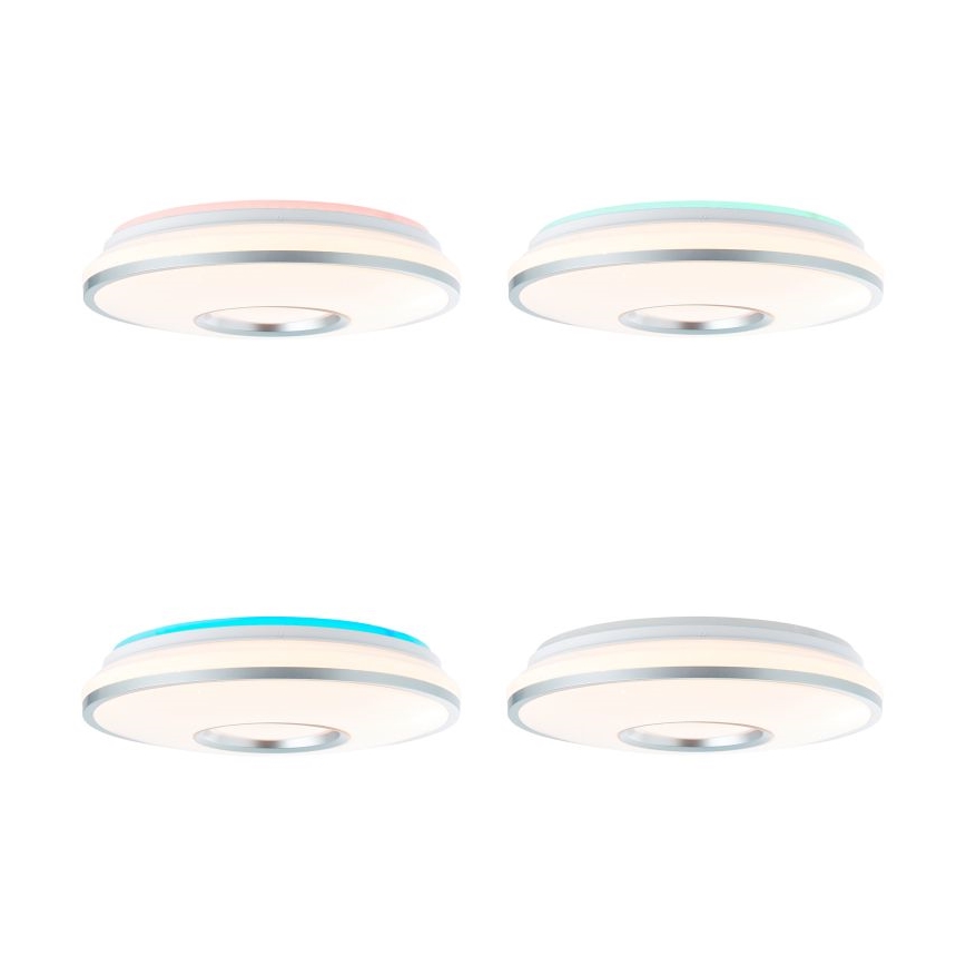 Brilliant - LED RGBW Himmennettävä kattovalo VISITATION LED/24W/230V 3000-6500K + kauko-ohjaus