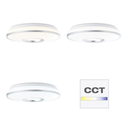 Brilliant - LED RGBW Himmennettävä kattovalo VISITATION LED/24W/230V 3000-6500K + kauko-ohjaus