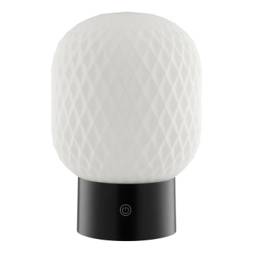 Brilliant - LED RGBW Himmennettävä ladattava kosketusohjattu ulkokäyttöön tarkoitettu pöytävalaisin SARASTRO LED/3W/5V 2700K 1800 mAh IP44 valkoinen