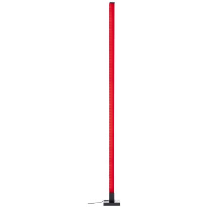 Brilliant - LED RGBW Himmennettävä lattiavalaisin NEELE LED/6,5W/230V musta + kauko-ohjaus