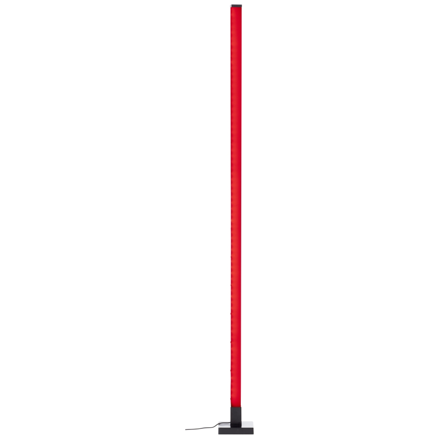 Brilliant - LED RGBW Himmennettävä lattiavalaisin NEELE LED/6,5W/230V musta + kauko-ohjaus