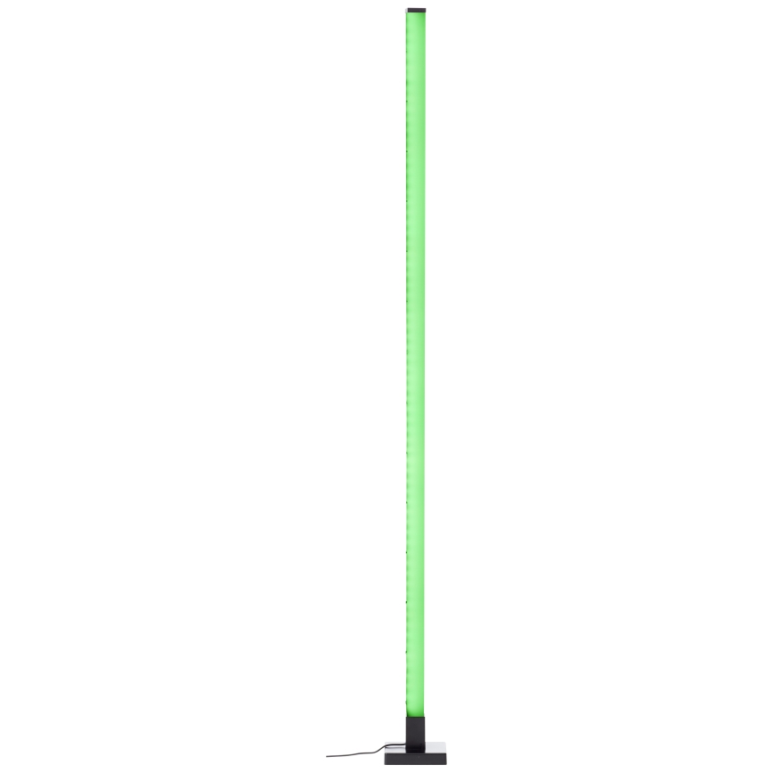 Brilliant - LED RGBW Himmennettävä lattiavalaisin NEELE LED/6,5W/230V musta + kauko-ohjaus