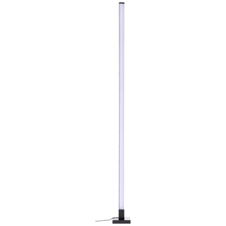 Brilliant - LED RGBW Himmennettävä lattiavalaisin NEELE LED/6,5W/230V musta + kauko-ohjaus