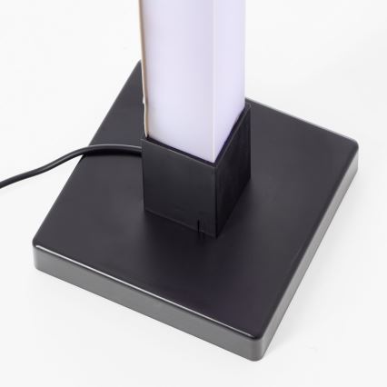 Brilliant - LED RGBW Himmennettävä lattiavalaisin NEELE LED/6,5W/230V musta + kauko-ohjaus
