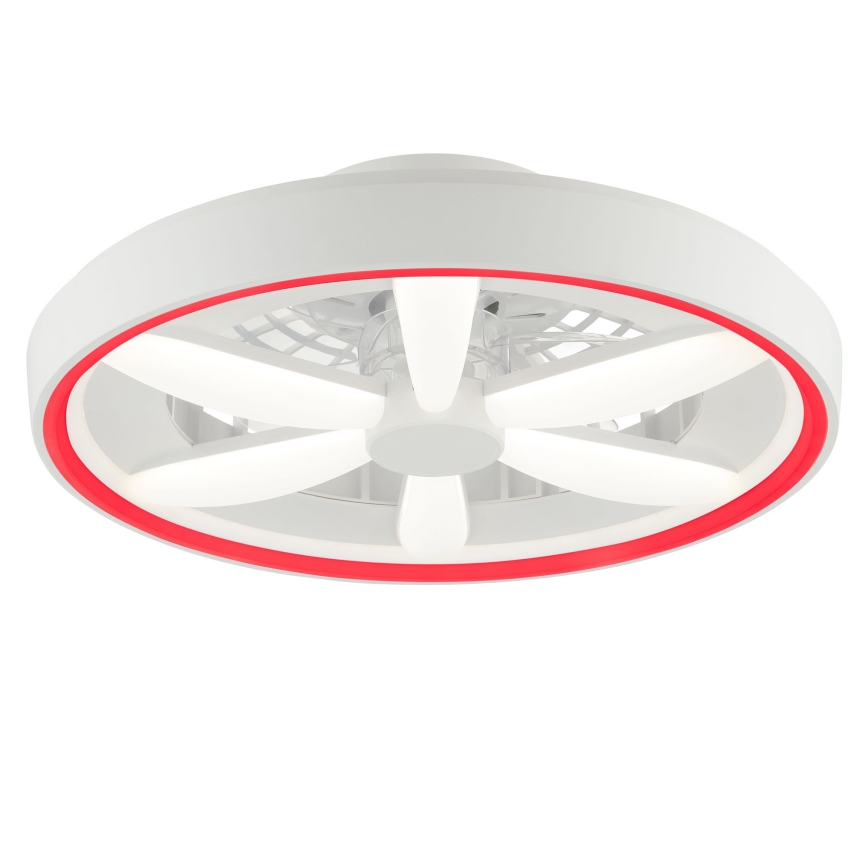 Brilliant - LED RGBW himmennettävä kattotuuletin valolla GAIANO LED/48W/230V 2700-6500K valkoinen + kaukosäädin