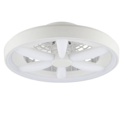 Brilliant - LED RGBW Himmennettävä kattotuuletin valolla GAIANO LED/48W/230V 2700-6500K valkoinen + kauko-ohjaus