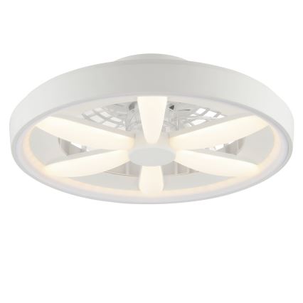 Brilliant - LED RGBW Himmennettävä kattotuuletin valolla GAIANO LED/48W/230V 2700-6500K valkoinen + kauko-ohjaus