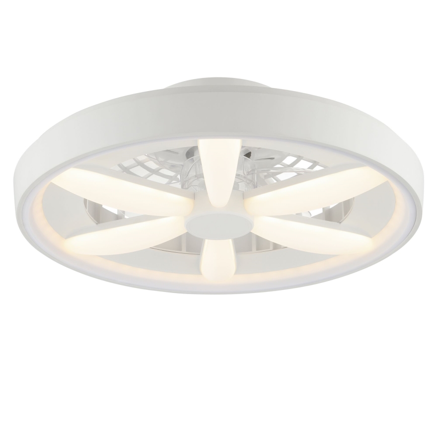 Brilliant - LED RGBW Himmennettävä kattotuuletin valolla GAIANO LED/48W/230V 2700-6500K valkoinen + kauko-ohjaus