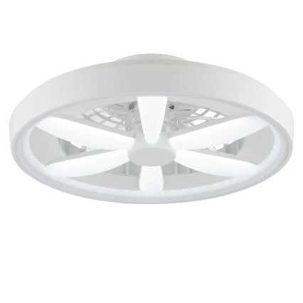 Brilliant - LED RGBW Himmennettävä kattotuuletin valolla GAIANO LED/48W/230V 2700-6500K valkoinen + kauko-ohjaus