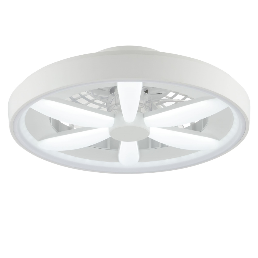 Brilliant - LED RGBW Himmennettävä kattotuuletin valolla GAIANO LED/48W/230V 2700-6500K valkoinen + kauko-ohjaus