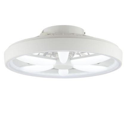 Brilliant - LED RGBW Himmennettävä kattotuuletin valolla GAIANO LED/48W/230V 2700-6500K valkoinen + kauko-ohjaus